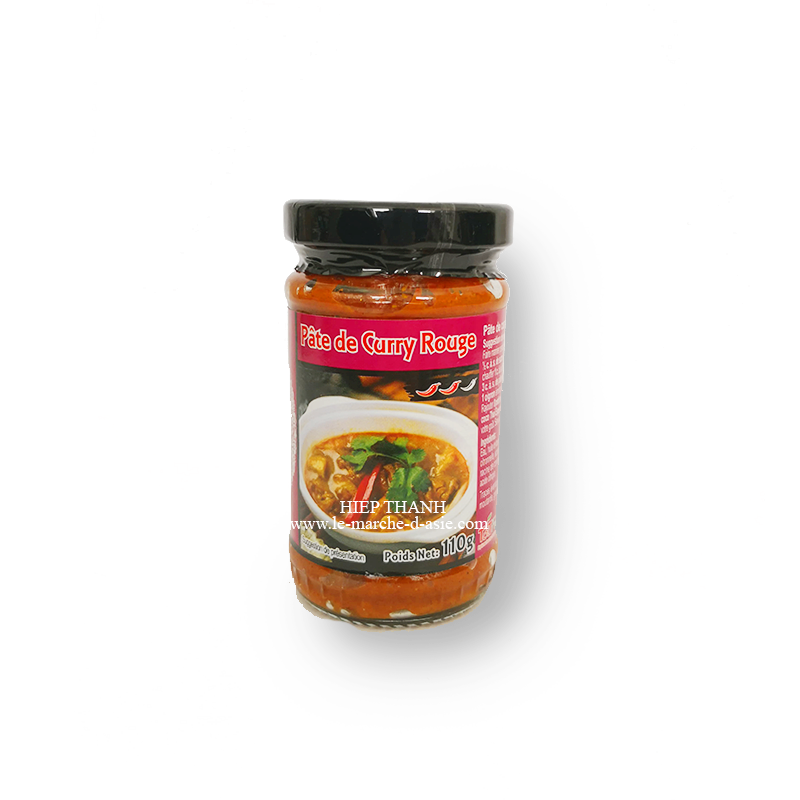 Pate de curry rouge 200g - Siam