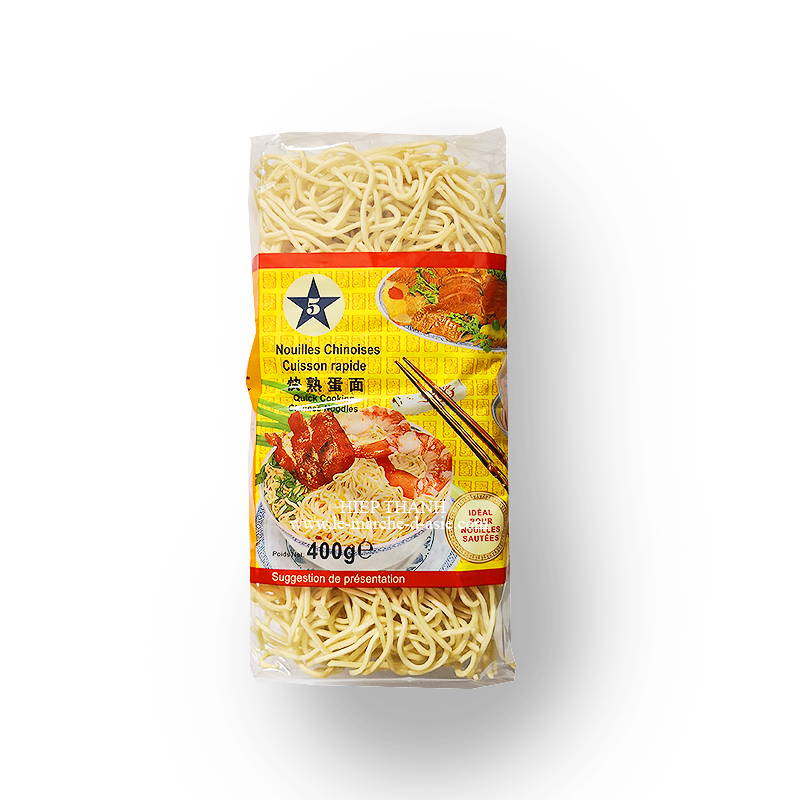 Nouilles chinoises cuisson rapide 400g - 5 étoiles