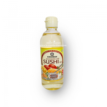 Vinaigre de riz pour sushis et makis Kikkoman 300ml – Assaisonnement sushis