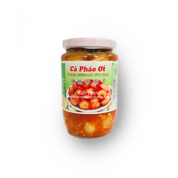 Pickles d'aubergines au piment cà pháo ớt 390g - Vinawang