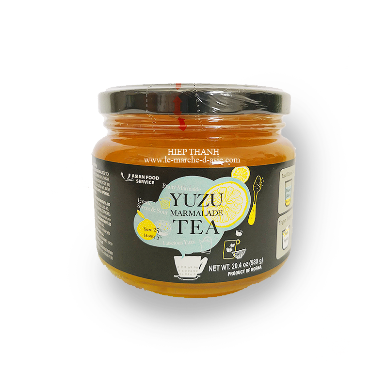 Préparation sucrée de Yuzu au miel