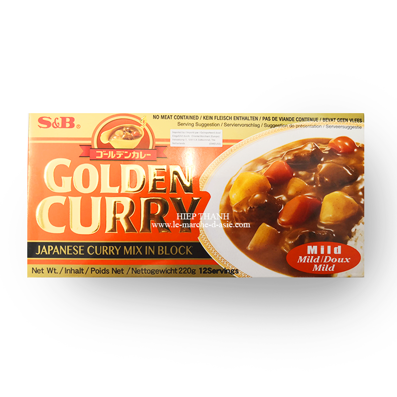 GOLDEN CURRY DOUX S&B