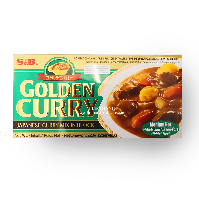 GOLDEN CURRY S&B MEDIUM