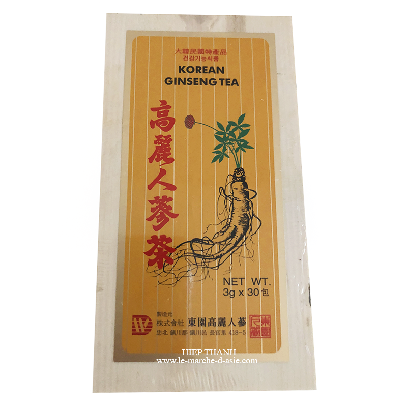 Thé Ginseng de Corée