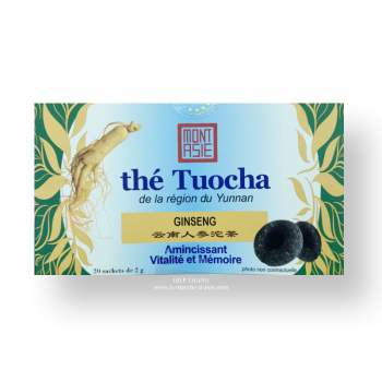 Yunnan Tuocha - Thé vert nature - Thé de Chine garanti d'origine - 20  sachets individuels - 40g : : Epicerie