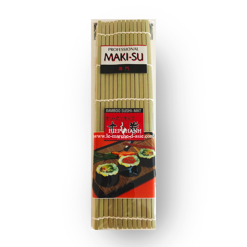 Natte A Sushi En Bambou Roll Mat Cuisine Japonaise 23cm X 24cm