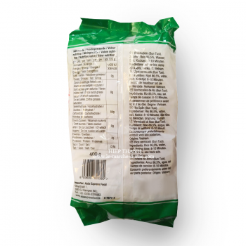 Vermicelles de riz, Bún tươi, 400g, Bamboo tree Hiệu Ba Cây Tre, sachet de dos