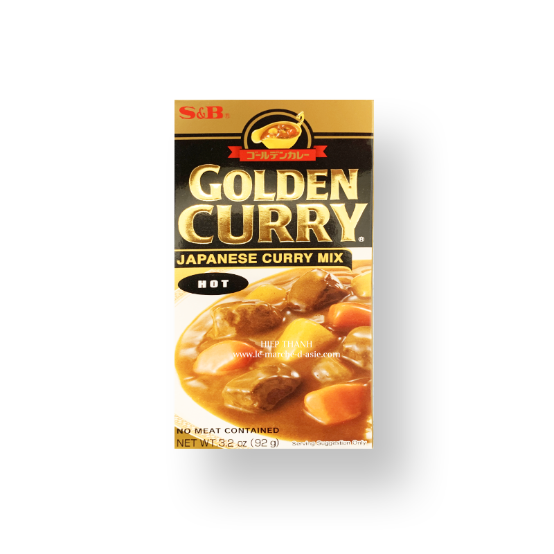 S&B - Golden Curry pimenté doux Amakuchi 92g