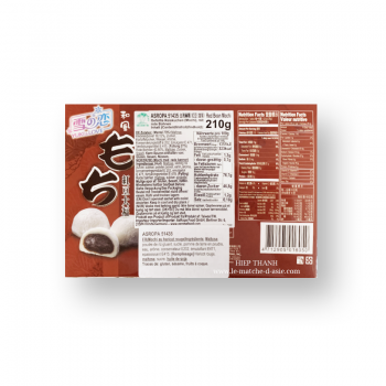 Mochi aux Haricots rouges (6 pcs) - Yuki Love