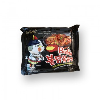 Buldak Ramen habanero lime - citron vert Nouilles Instantanées coréennes  Pack 5