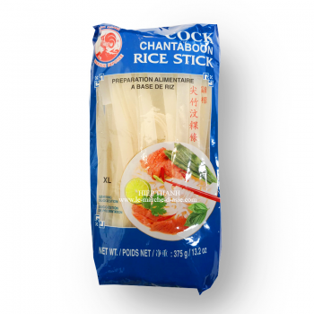 Vermicelles de riz, XL (10mm), 375g, Cock Brand