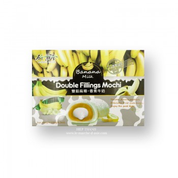 Mochis "Double Fillings" à la banane (6pcs) - Bamboo House