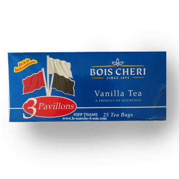 Thé à la vanille - 3 pavillons - Bois Cheri (25 sachets)