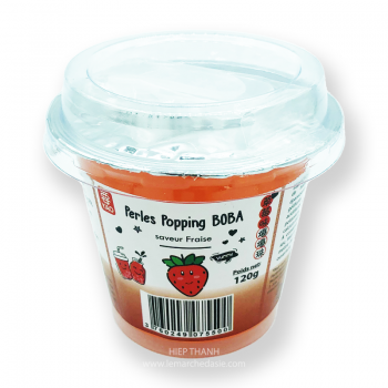 Perles de boba pour Bubble Tea saveur fraise - Yao