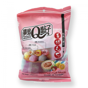 Assortiment de mochi aux fruits Taiwan Dessert Assortiment de mochi aux fruits Taiwan Dessert