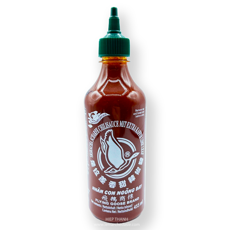 Sriracha Sauce Chili avec feuilles de Combava Flying Goose Brand Sriracha Sauce Chili avec feuilles de Combava Flying Goose Brand