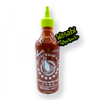 Sriracha Sauce Chili au Wasabi Flying Goose Brand