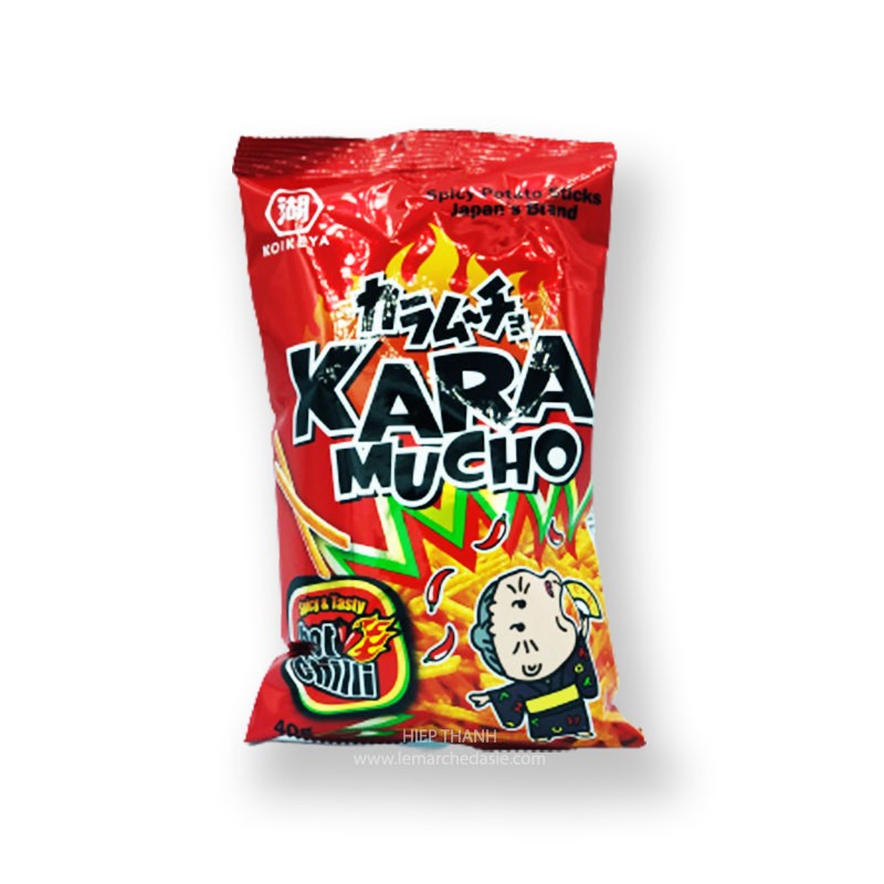 Bâtonnets de pomme de terre Kara Mucho Koikeya sticks Bâtonnets de pomme de terre Kara Mucho Koikeya sticks