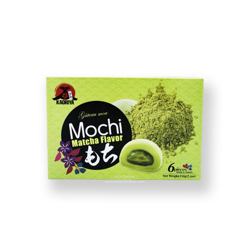 Mochi au matcha (6pcs) - Kaoriya