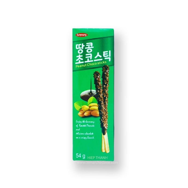 Choco Sticks à la cacahuètes - Sunyoung