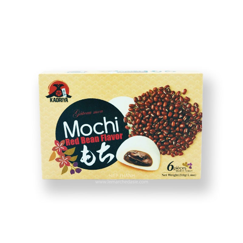 Mochi aux haricots rouges - 210g - Kaoriya Mochi aux haricots rouges - 210g - Kaoriya
