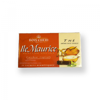 Thé arôme coco vanille - Ile Maurice - Bois Cheri