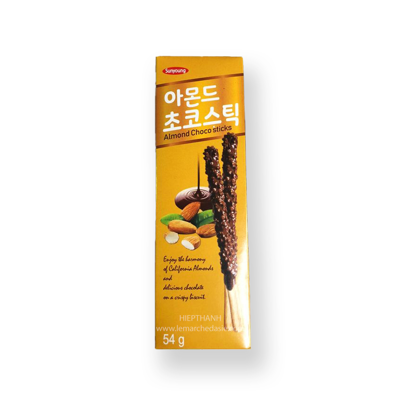 Choco Sticks aux Amandes - Sunyoung Choco Sticks aux Amandes - Sunyoung