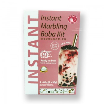 bubble tea fraise, boba, tapioca bubble tea fraise, boba, tapioca