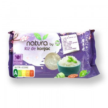 riz de konjac, riz vegan, riz faible en calorie