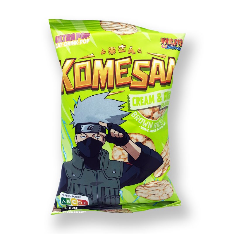 Chips de riz Naruto Kakashi Chips de riz Naruto Kakashi
