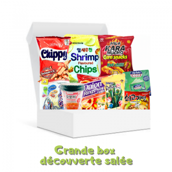 Box découverte snack produit asiatique