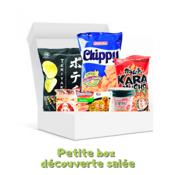 Petite box découverte snack produit asiatique salée