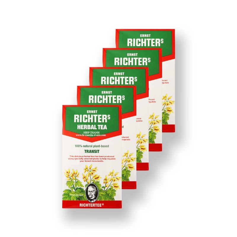 Tisane Ernst Richter Transit - Lot de 5 boîtes