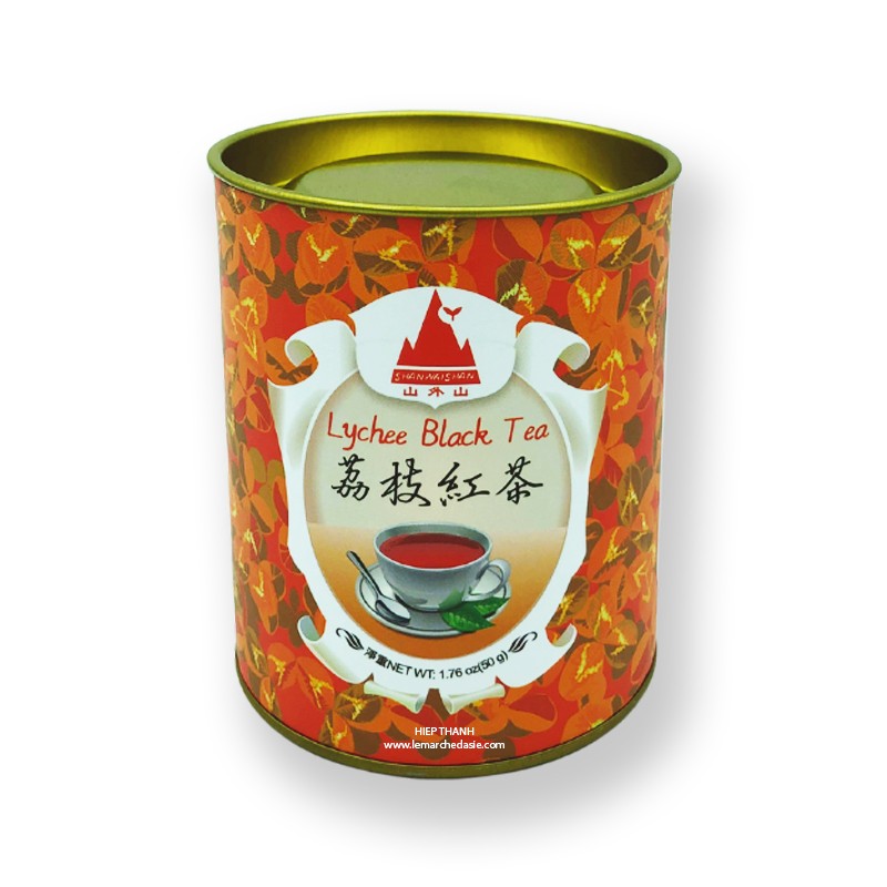 Thé Noir Saveur Litchi 50g - Shanwaishan