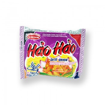 Nouilles instantanées vietnamienne Saté et oignon Hao Hao