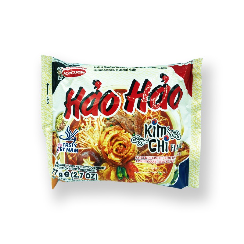 Nouilles instantanées kimchi - Hao Hao Nouilles instantanées kimchi - Hao Hao