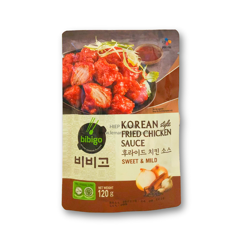 Sauce pour poulet frit coréen - 120g - Bibigo Sauce pour poulet frit coréen - 120g - Bibigo