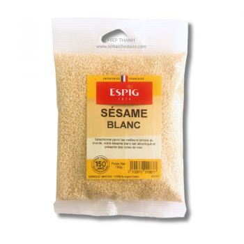 Graines de sésame blanc - 100g - Espig Graines de sésame blanc - 100g - Espig