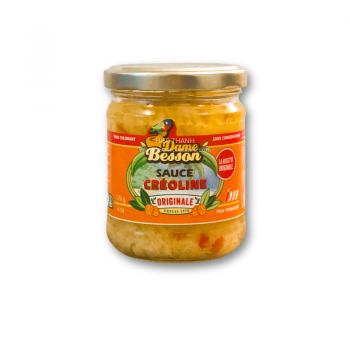 Sauce créoline - 170g - Dame Besson Sauce créoline - 170g - Dame Besson