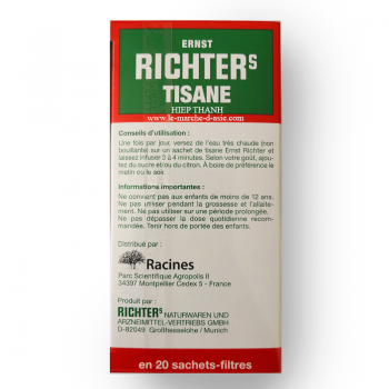 Ernst Richter's Tisane Transit 20 Sachets au meilleur prix sur