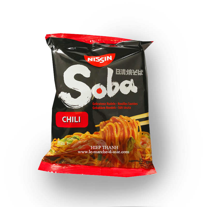 Cup de nouilles sautées Yakisoba Instantané goût chili, NISSIN​​​​​​​