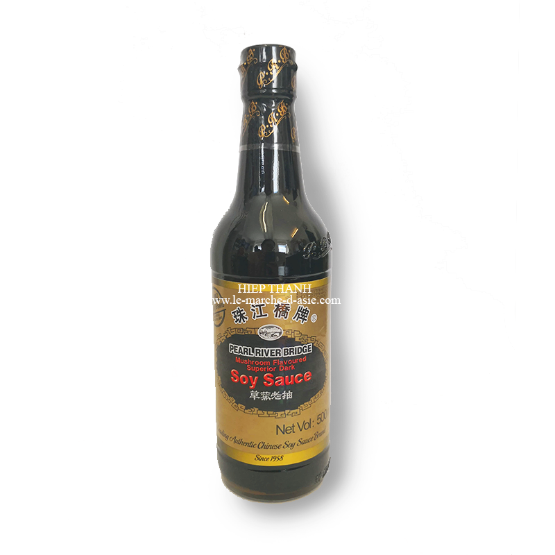 Sauce soja épaisse aux champignons 500mL - Pearl River Bridge