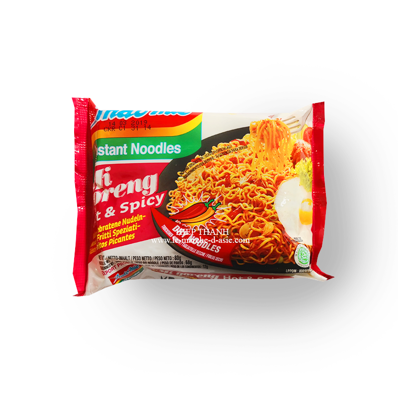 NOUILLE INSTANTANEE PIQUANTE INDOMIE 80G