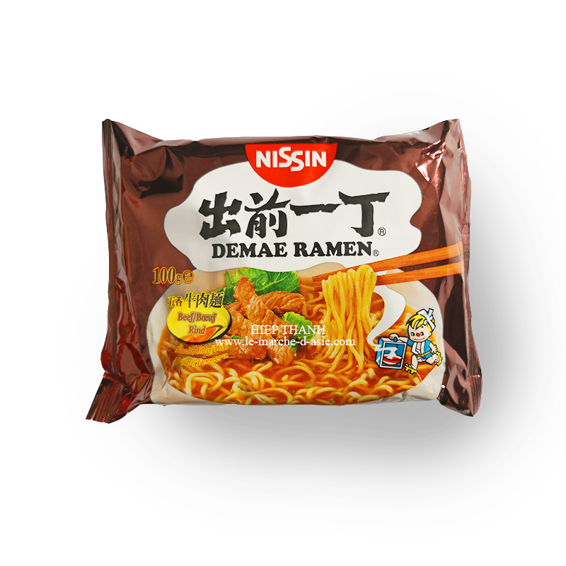 nouilles demae ramen boeuf