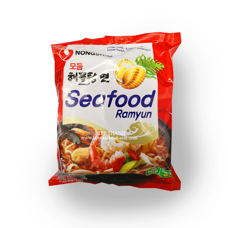 nouilles seafood ramyun