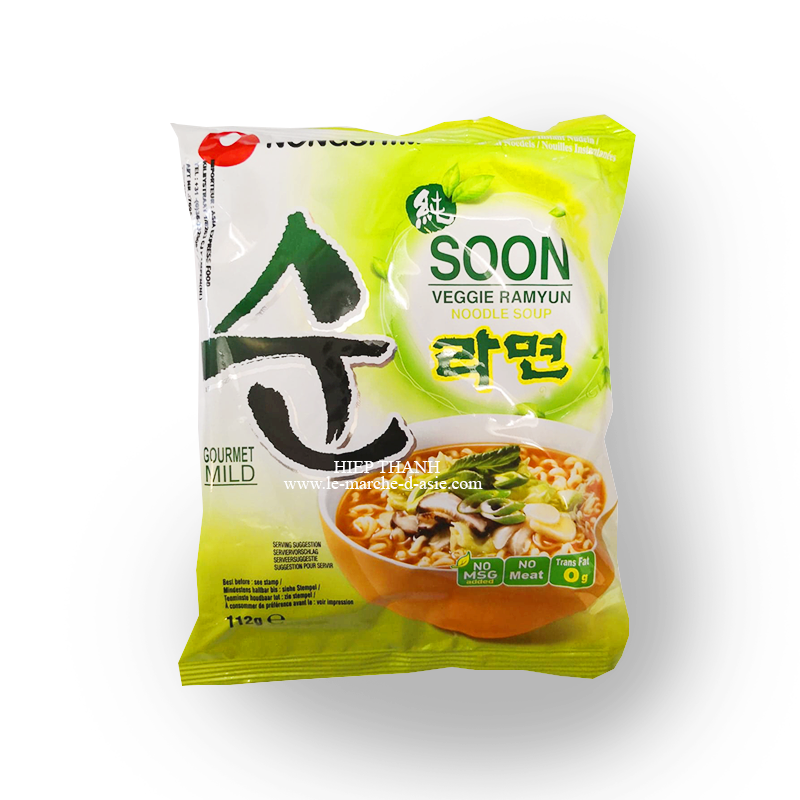 Nouilles SOON Veggie Ramyun Vegan