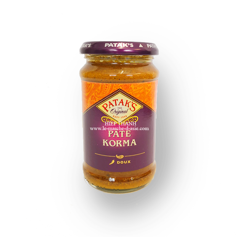 Pâte Korma 283g - Doux - Patak's