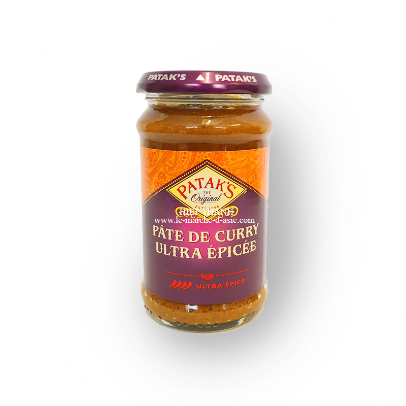 Pâte de curry 283g - Ultra épicé - Patak's