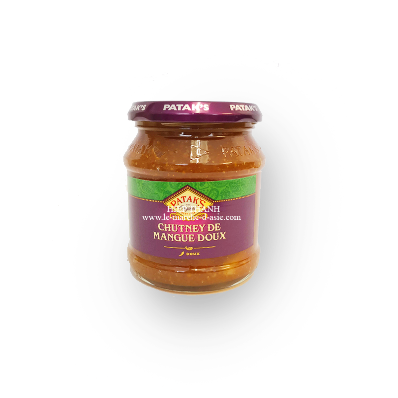 Chutney de mangue 340g - Doux - Patak's