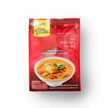 Pâte d'épices curry rouge thaïlandais - Doux - Asian Home Gourmet